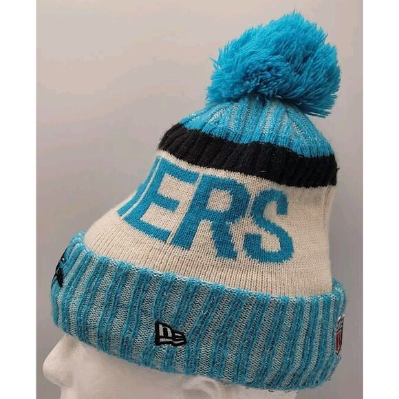 New Era NFL Carolina Panthers 2017 Sideline Official Sports‎ Knit Hat Beanie - Picture 4 of 12